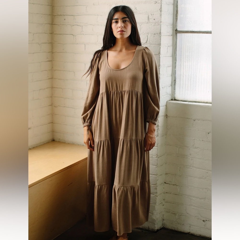 Rachel Pally- RED Linen Alice Dress